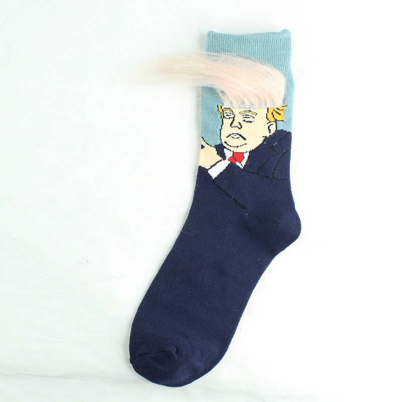 Donald Trump Socks With 3D