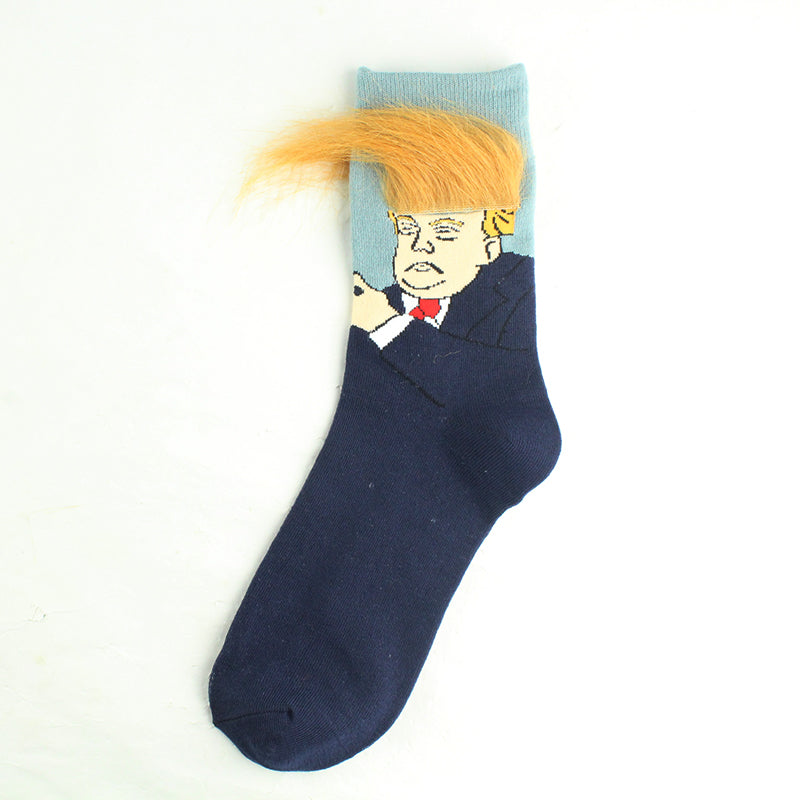 Donald Trump Socks With 3D