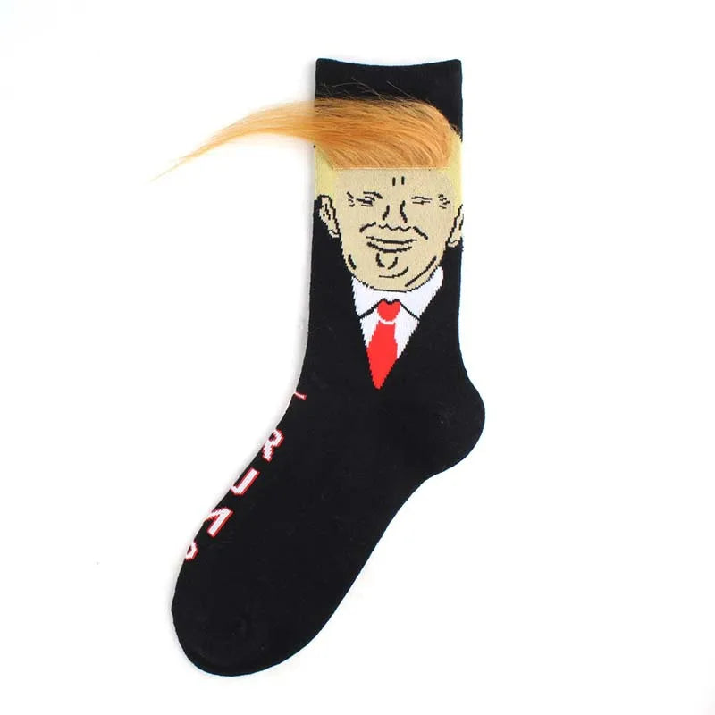 Donald Trump Socks With 3D