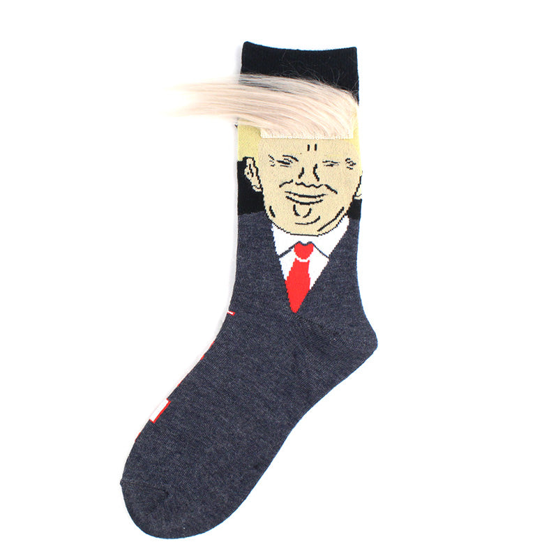 Donald Trump Socks With 3D