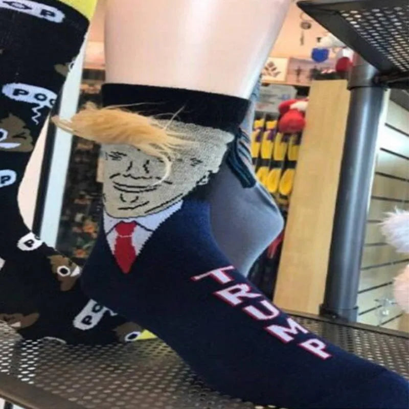 Donald Trump Socks With 3D