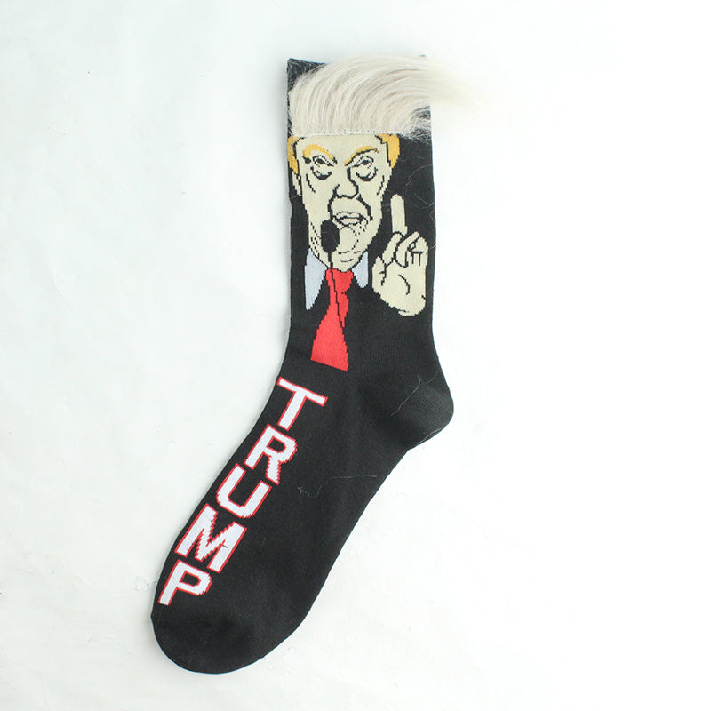 Donald Trump Socks With 3D